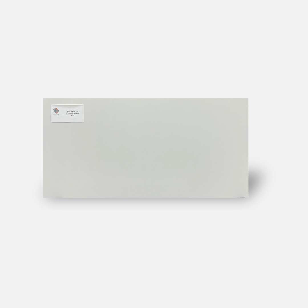 Pure White - Matt White Tile