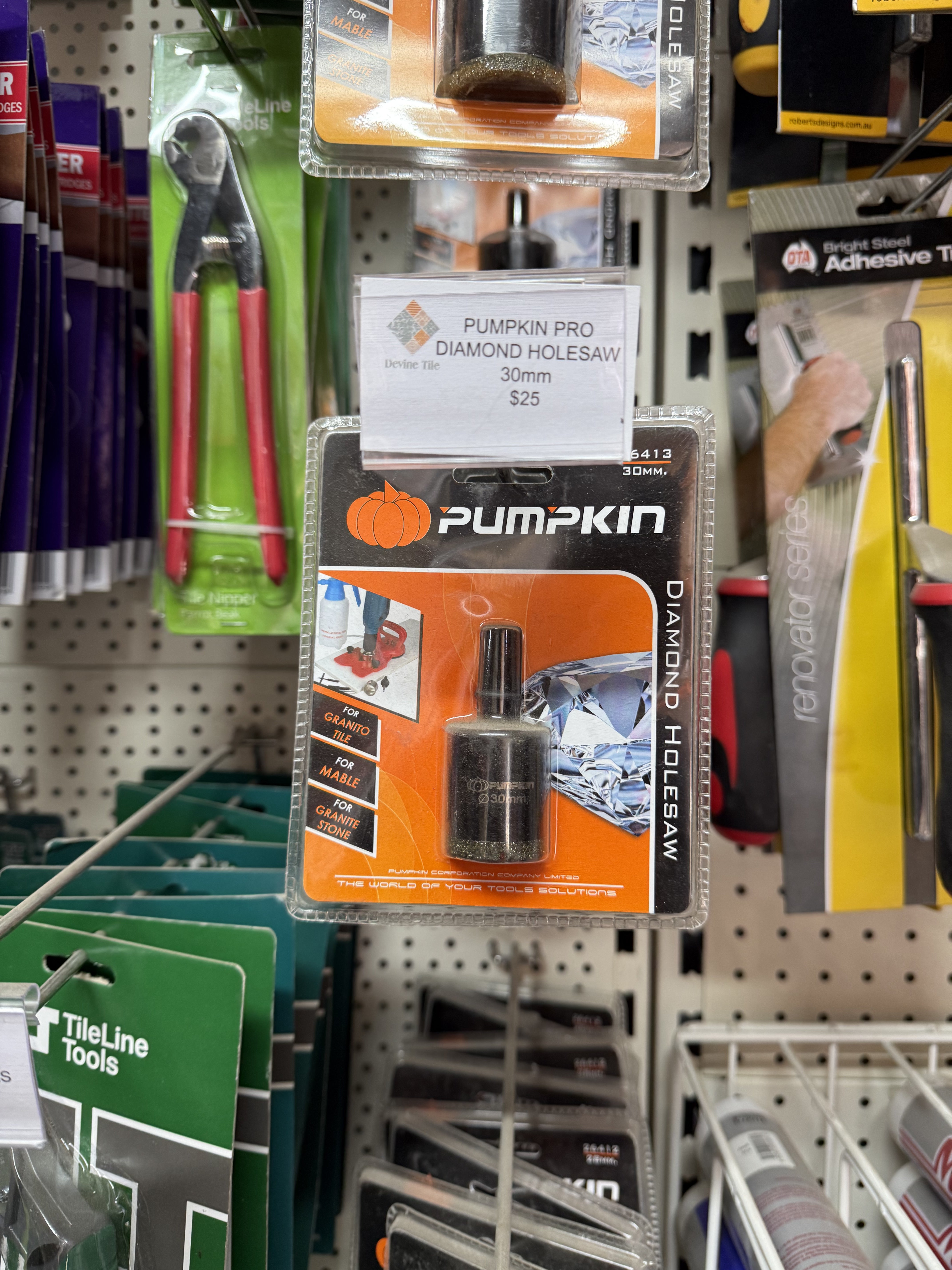 pumpkin pro diamond holesaw