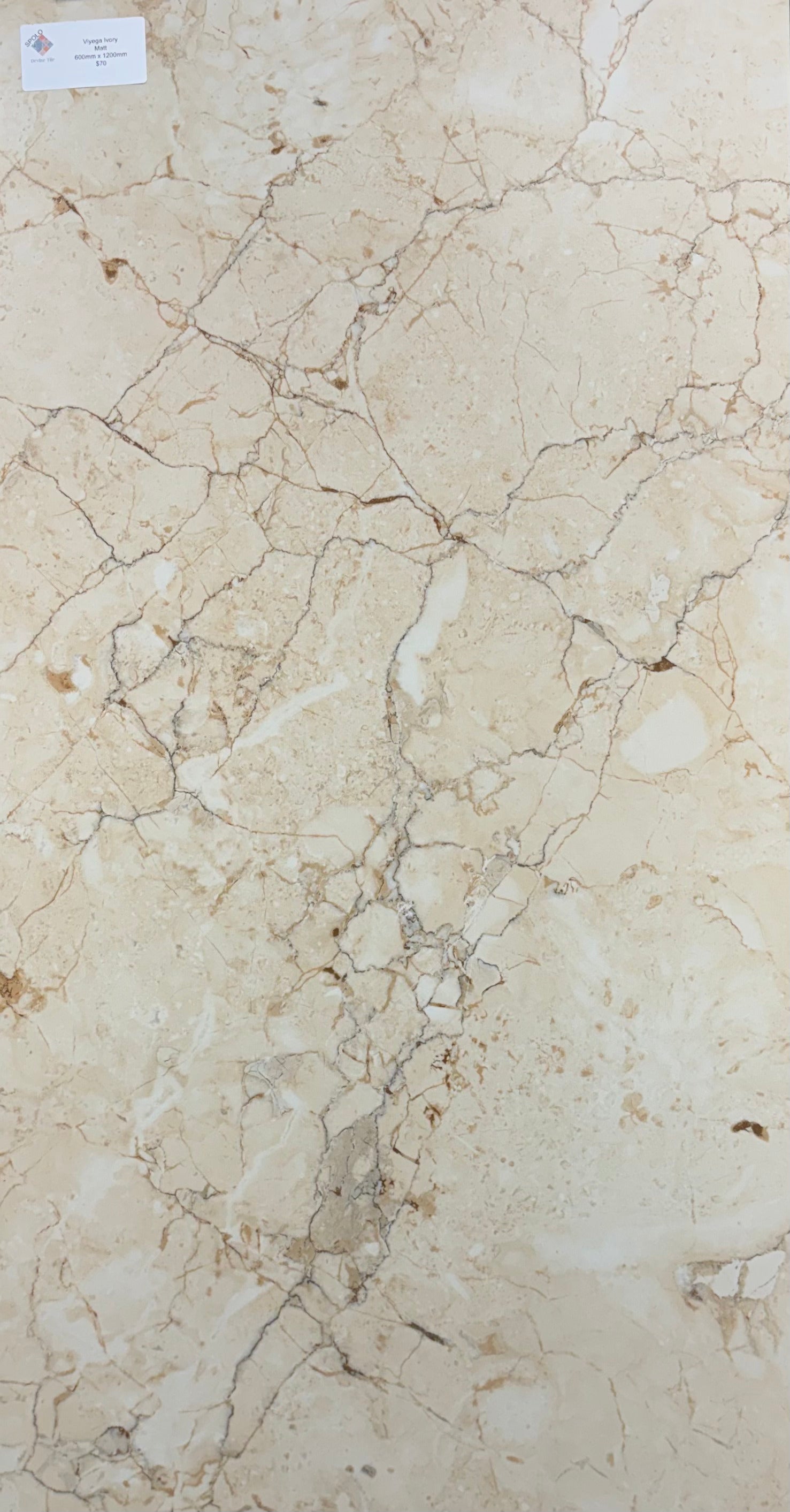 Vegas Ivory Porcelain Tile