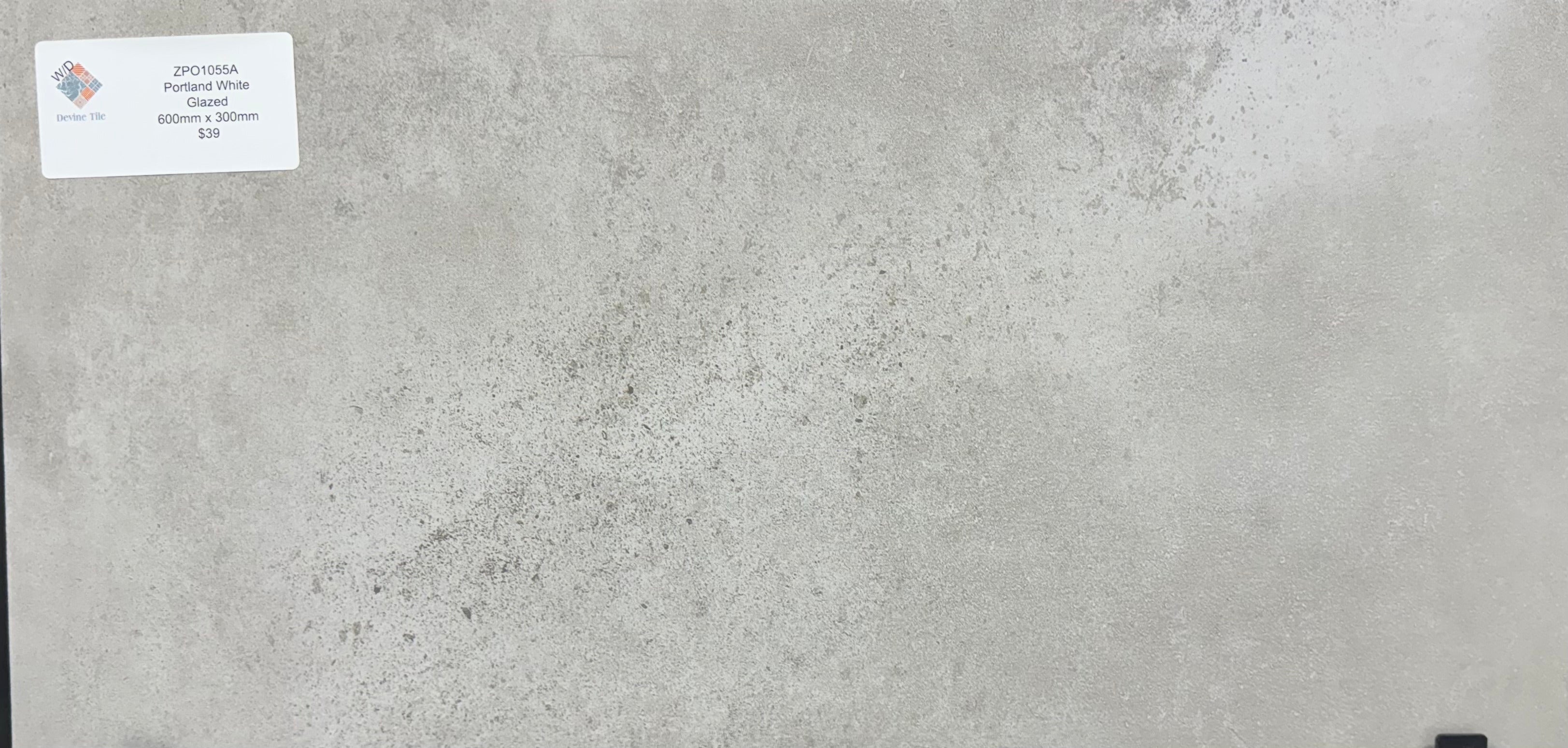 Portland White Glazed Tile - ZPO1055A