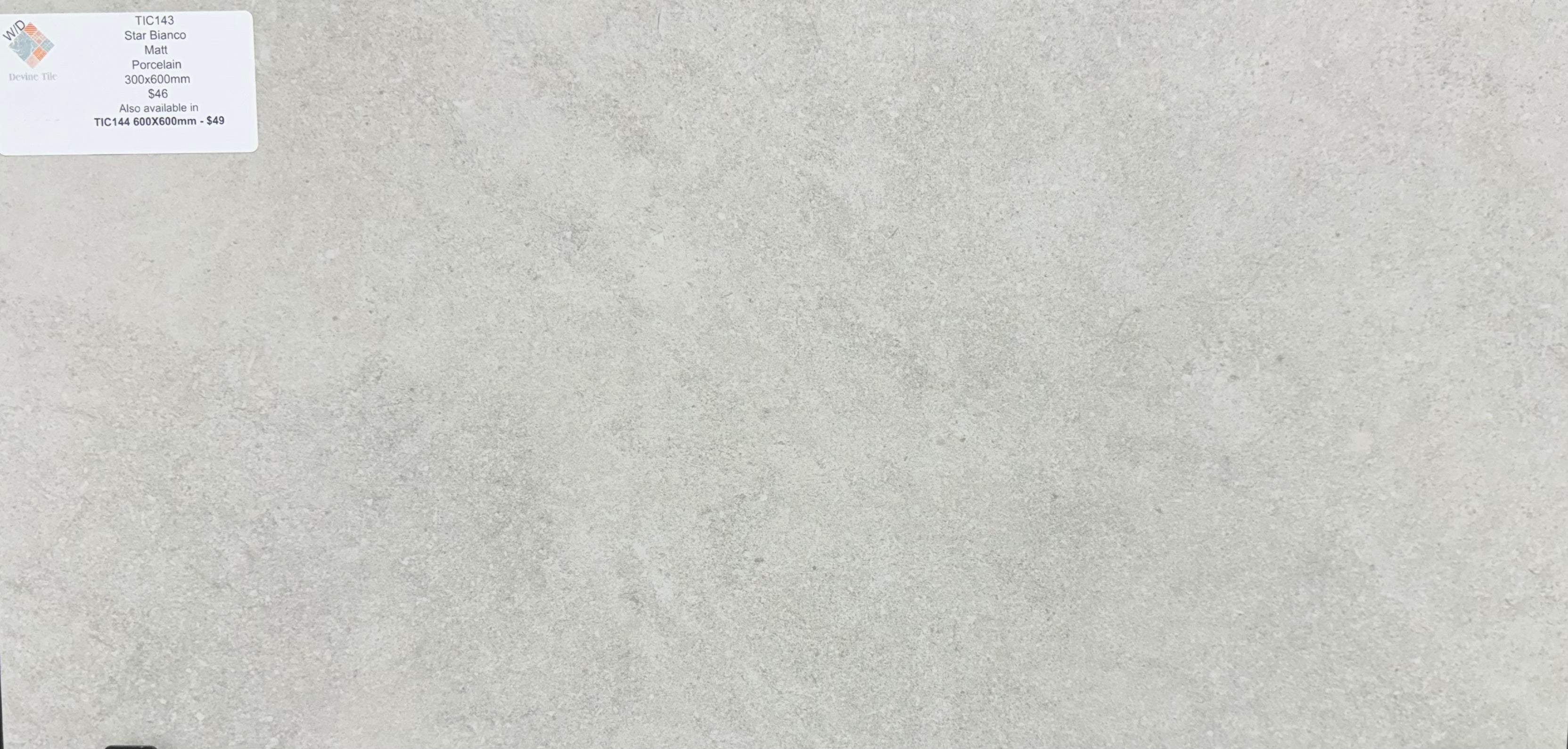 Star Bianco Matt Porcelain