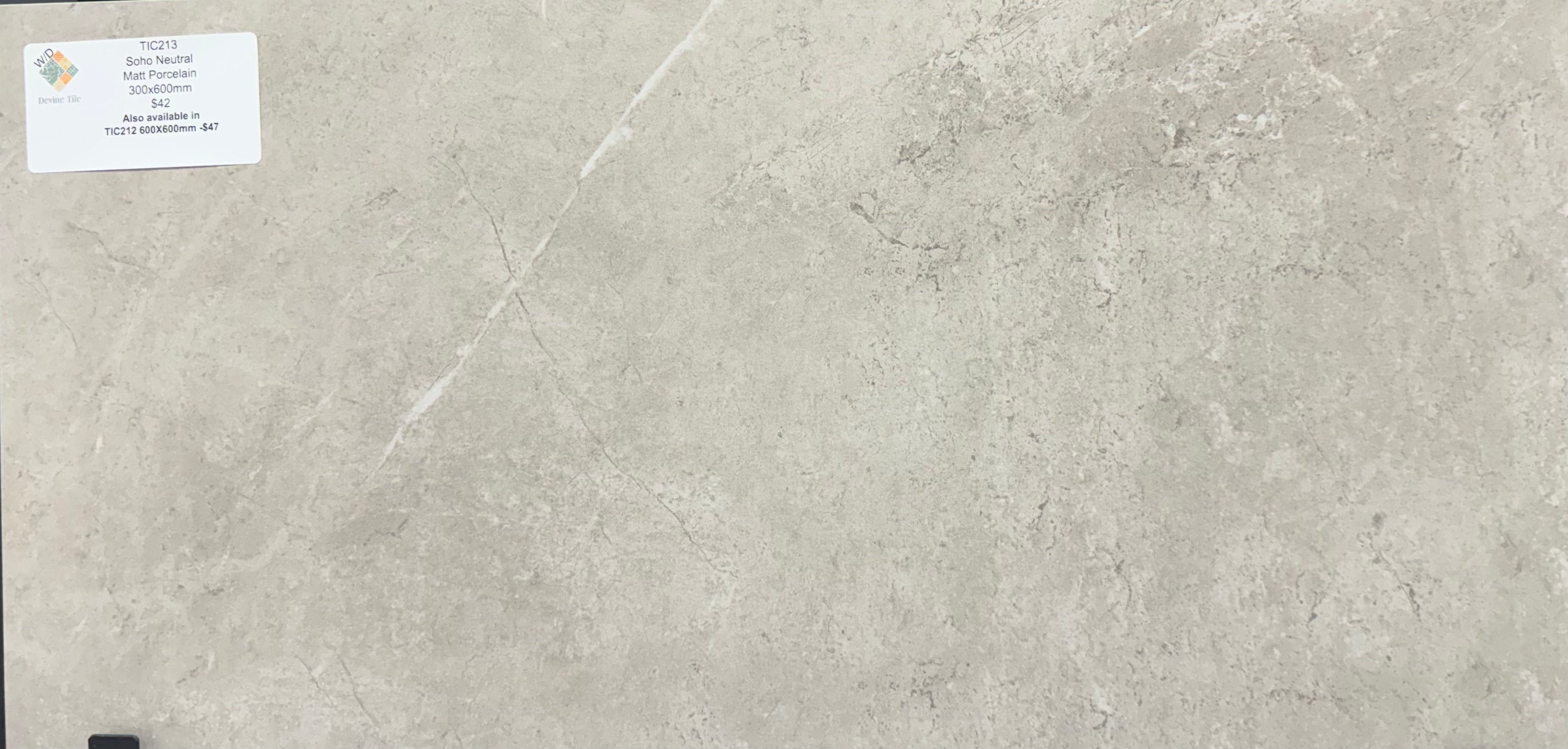 Soho Neutral Matt Porcelain