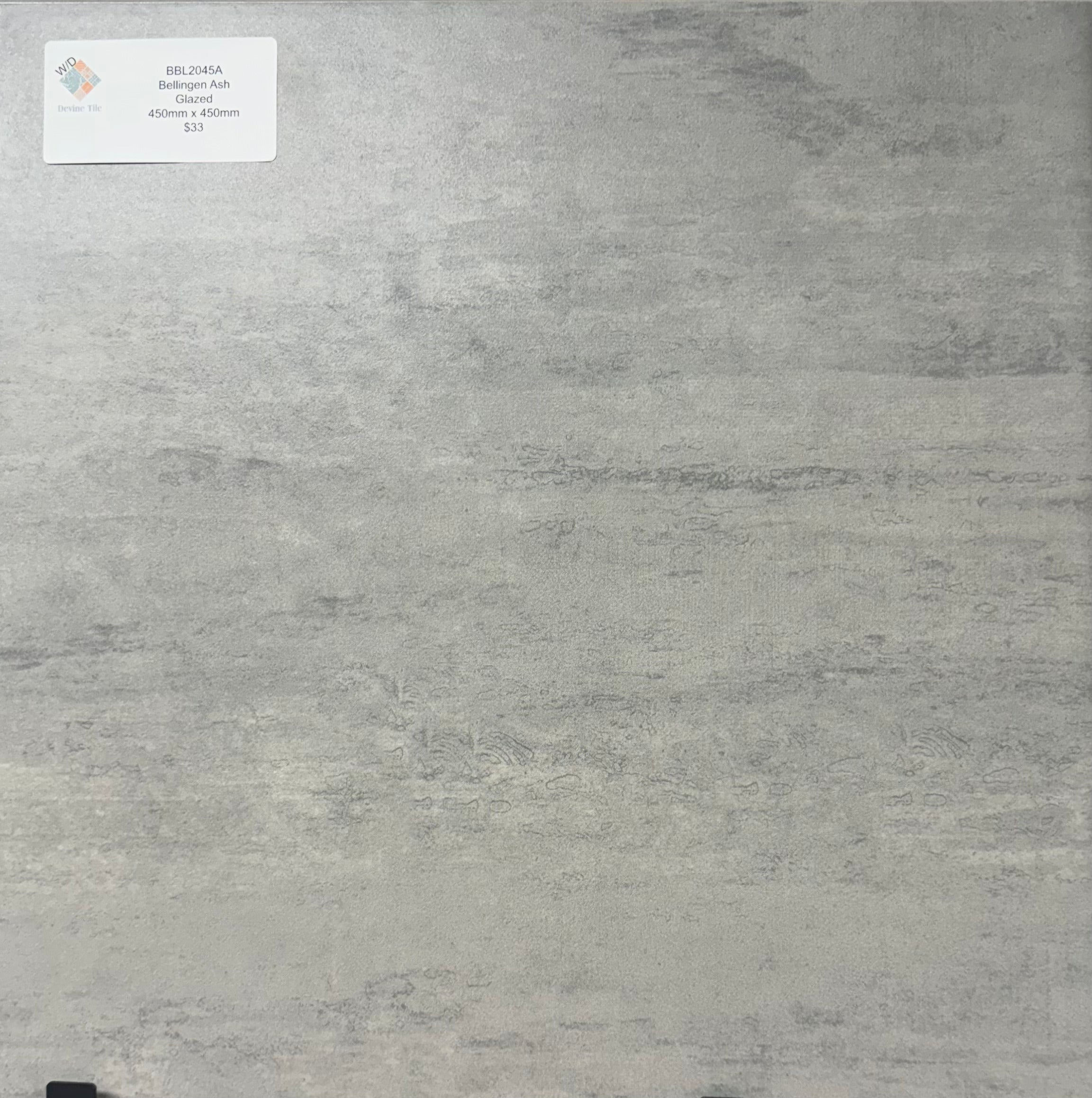 Bellingen Ash Glazed Porcelain Tile