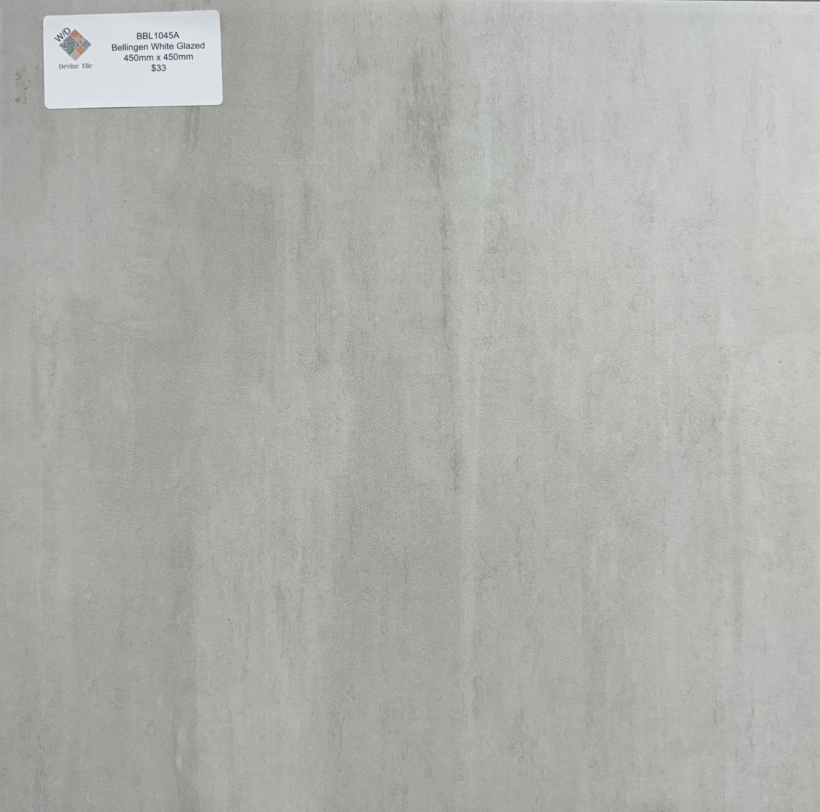 Bellingen White Glazed Porcelain Tile