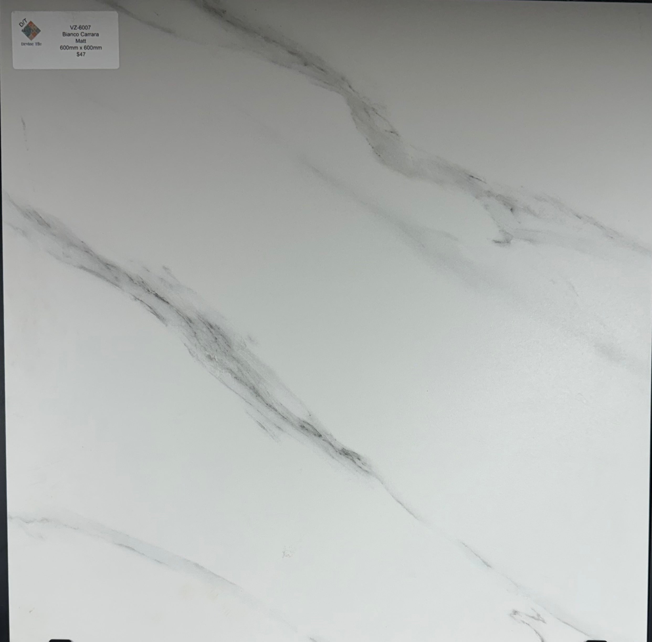 VZ-6007 Bianco-Carrara Mat Tile