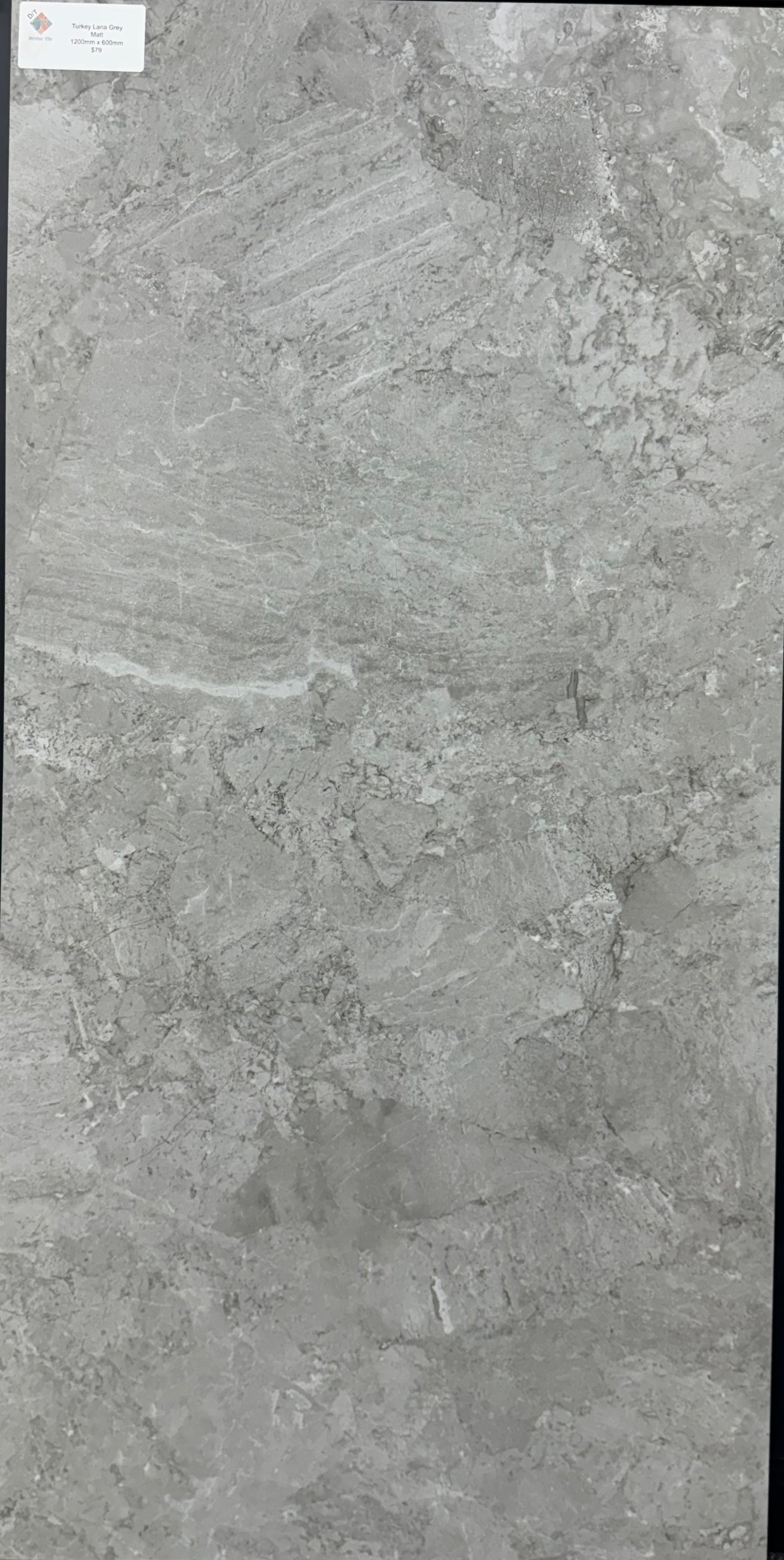 Turkey Lana Grey Matt Porcelain Tile