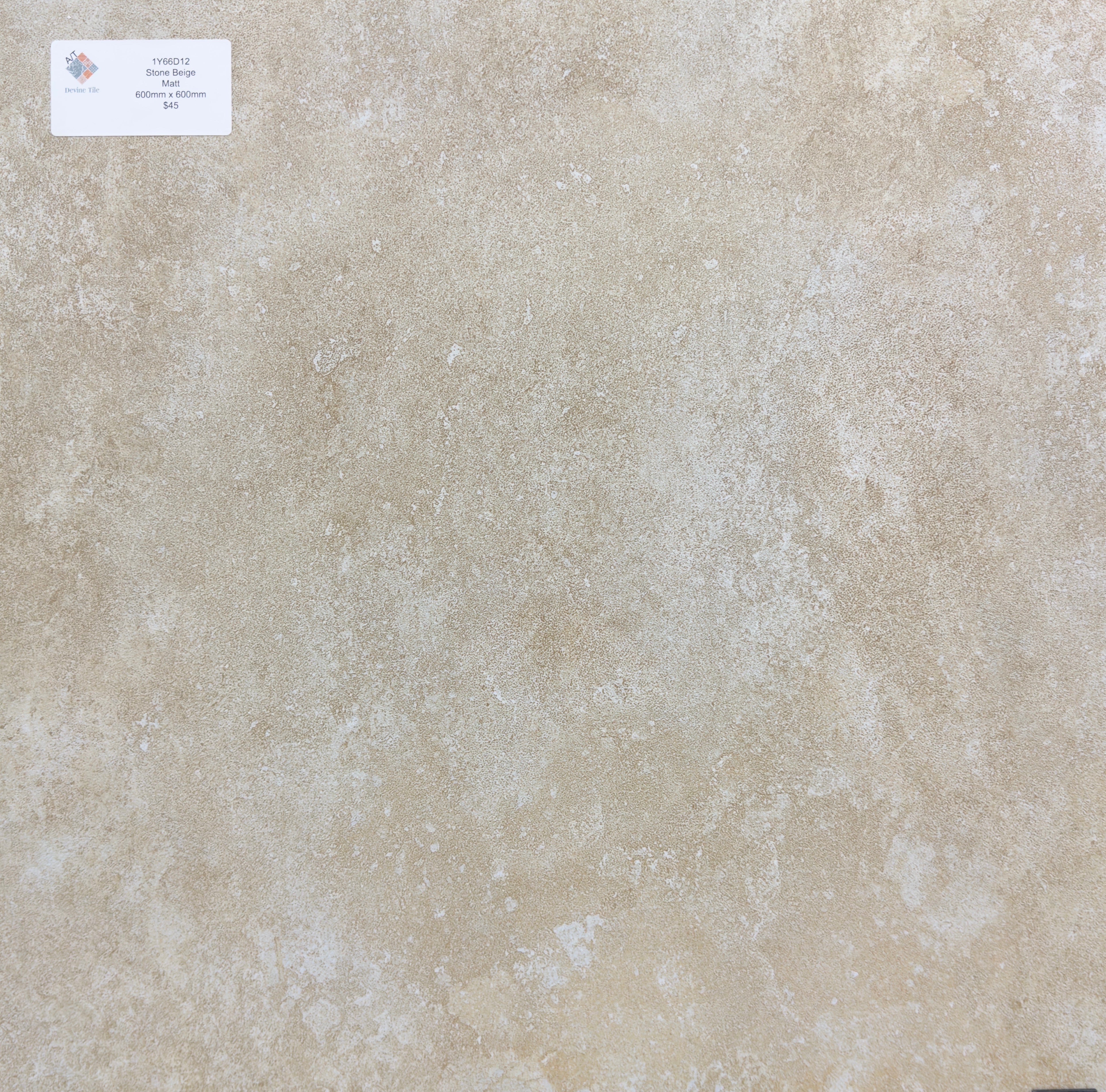 TYB612 Stone Beige Mat Tile