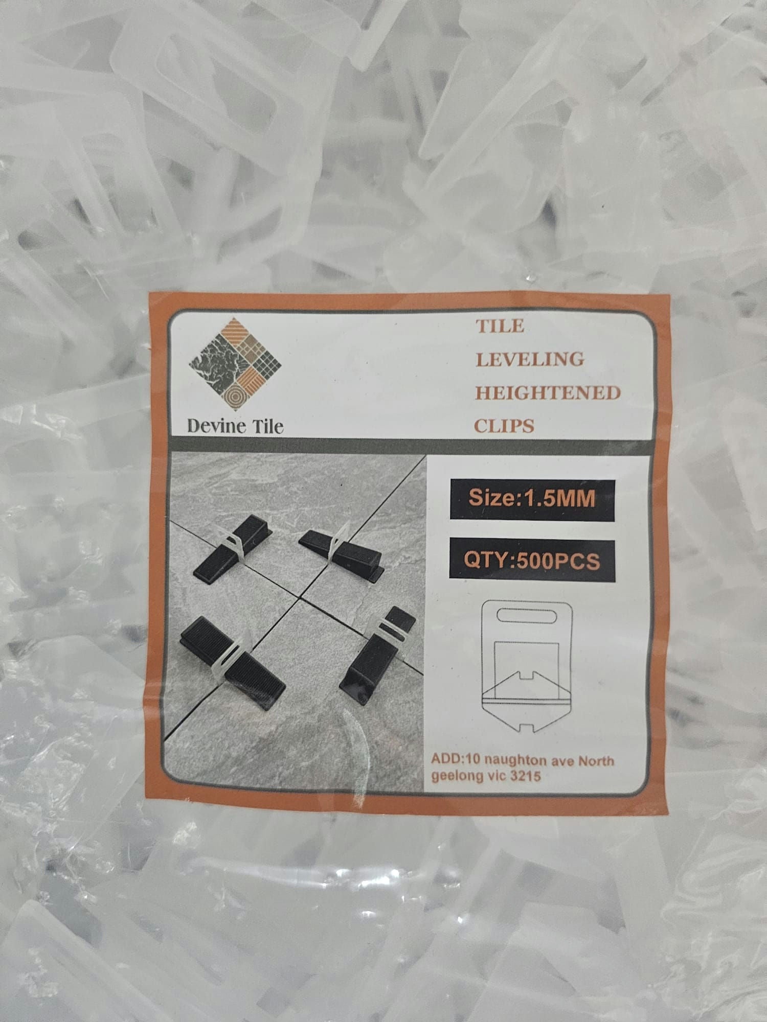 tile leveling clips 1.5mm