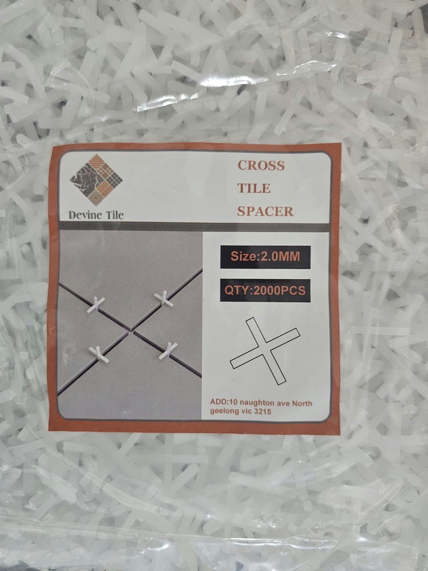 2mm tile spacers 2000 pcs