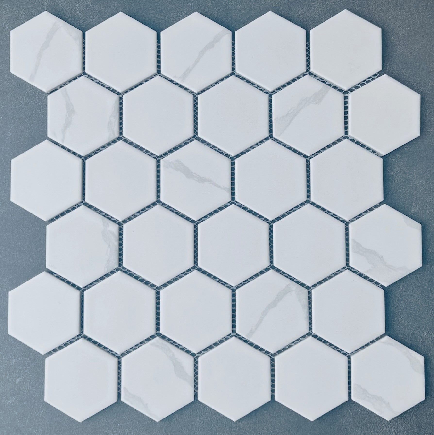 HEXAGON MARBLE LOOK MOSAIC