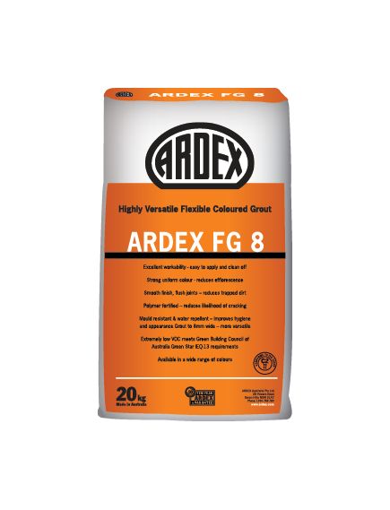 Ardex FG8 White #200 20kg Tile Grout