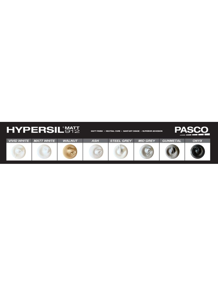 Pasco Hypersil 912 MATT Steel Grey 300ml Silicone