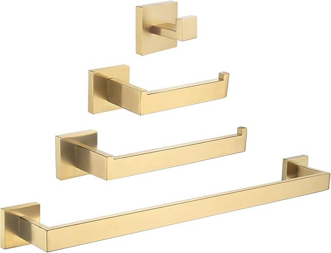 Bathroom Accessories Gold Pieces-4 (TDBA04-G)