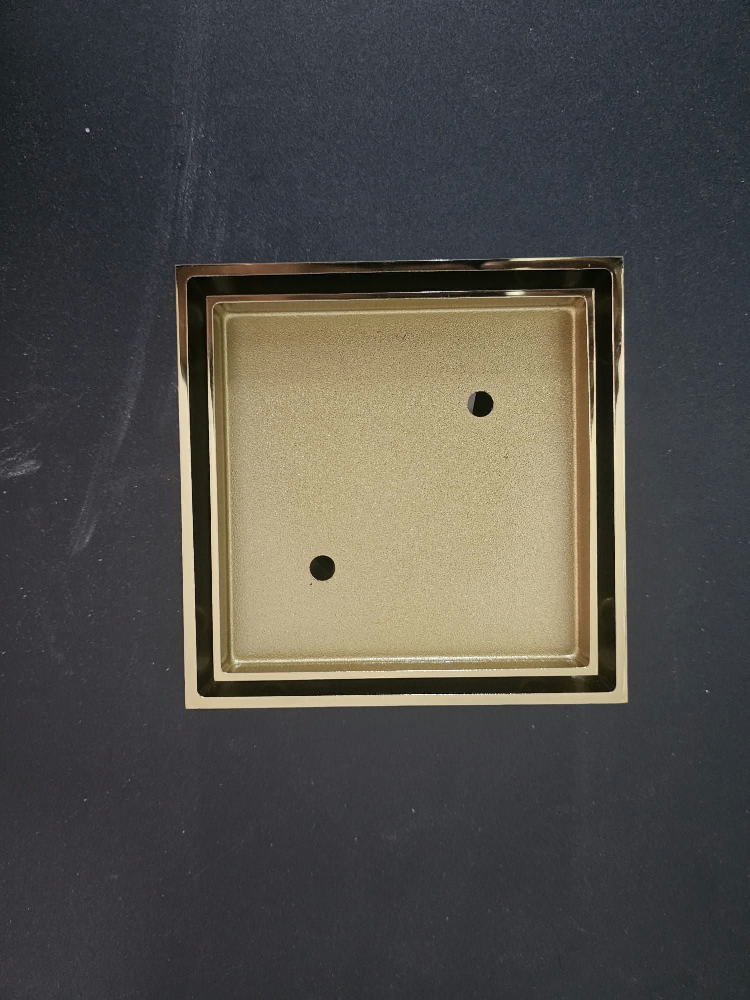 gold insert drain