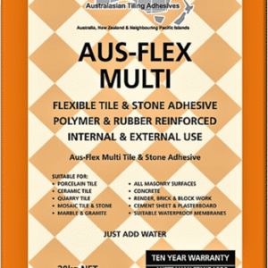 ATA AUS-CRETE AUS- FLEX MULTI FLEXIBLE TILE & STONE ADHESIVE
