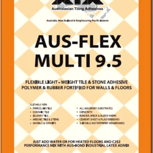 ATA AUS-FLEX MILTI 9.5 FLEXIBLE LIGHT-WEIGHT TILE & STONE ADHESIVE