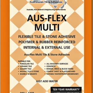 ATA AUS-CRETE AUS- FLEX MULTI FLEXIBLE TILE & STONE ADHESIVE