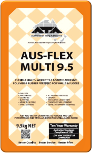 ATA AUS-FLEX MILTI 9.5 FLEXIBLE LIGHT-WEIGHT TILE & STONE ADHESIVE