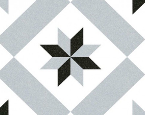 W/D CALVET GRIS FEATURE TILES