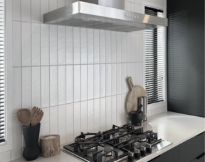 W/D RIPPLE WHITE MATT SLIM SUBWAY