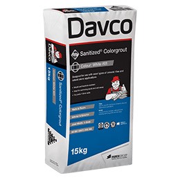 Davco Sanitized Colorgrout Canvas #69 15kg Tile Grout