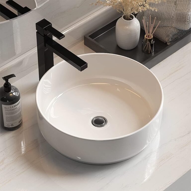 GO14 Round Above-Counter Basin High Gloss White
