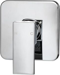 Square Shower Wall Mixer Chrome view 1