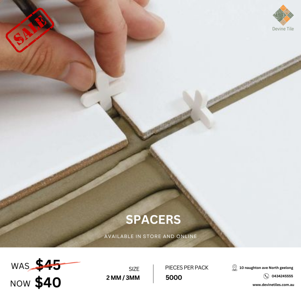 Tile Spacers 2mm / 3mm — 5000 Pack